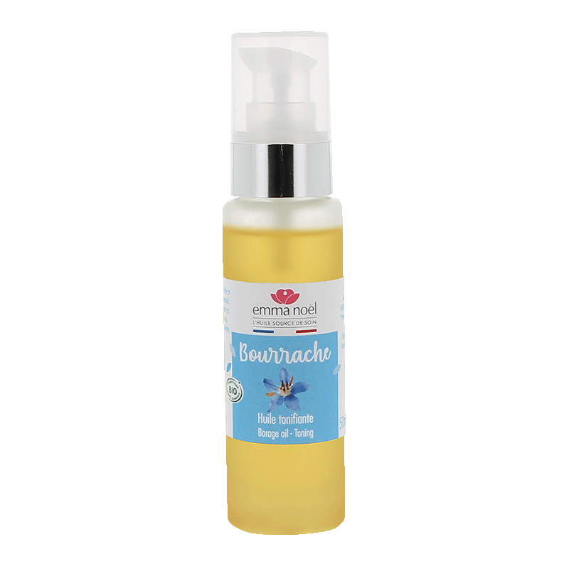 Emma Noël -- Huile vierge de bourrache bio - 50 mL