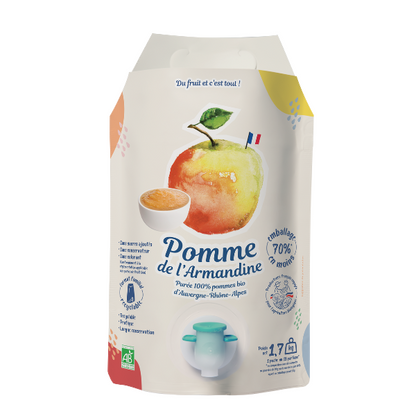 Purée de pomme bio - 1