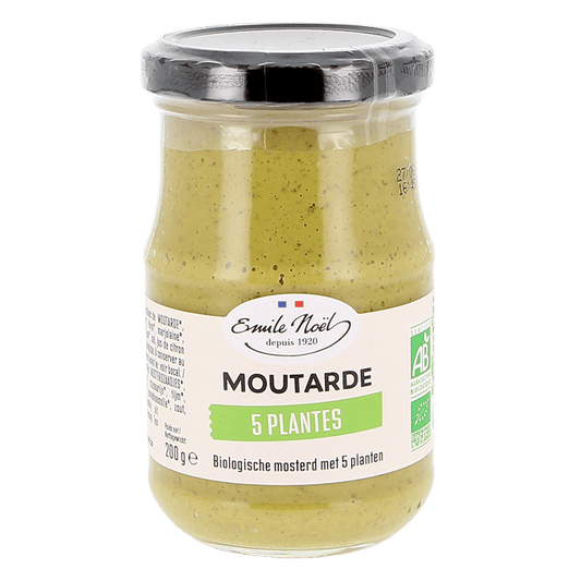 émile Noël -- Moutarde 5 plantes bio - 200 g