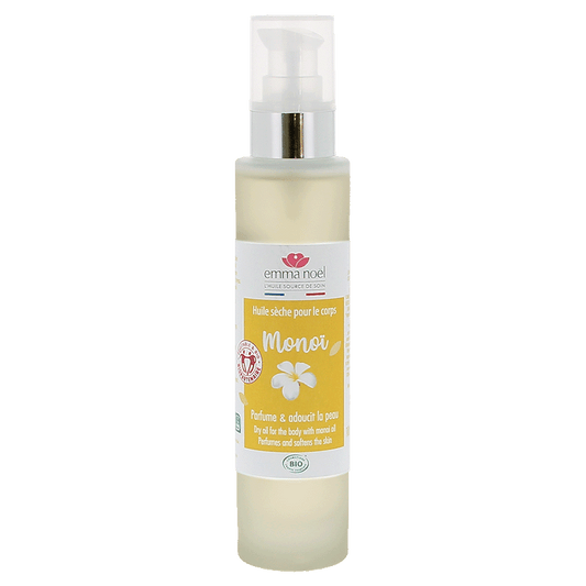 Emma Noël -- Huile sèche pour le corps senteur monoi bio - 100 mL