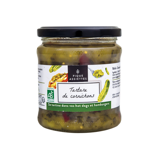 Pique Assiettes -- Tartare de conichons bio - 325 g