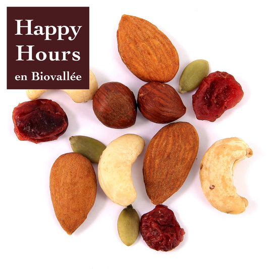 Happy Hours En Biovallée -- Mélange énergie cranberry bio Vrac - 5 kg