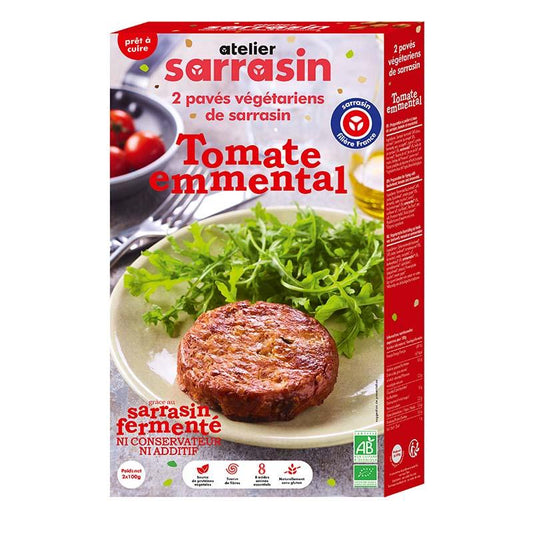 Atelier Sarrasin -- Pavés de sarrasin cuisiné tomate/emmental bio