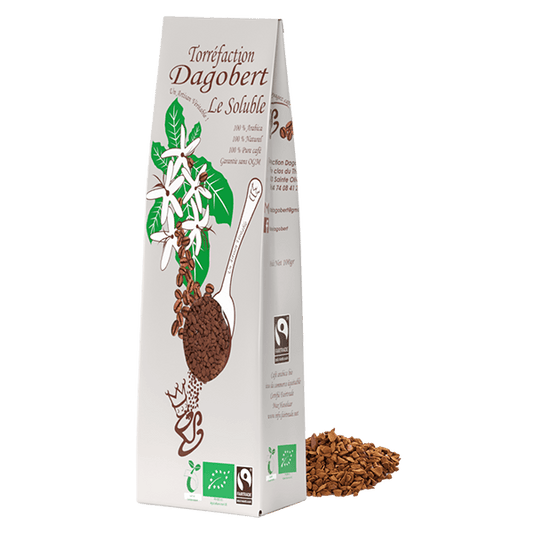 Les Cafés Dagobert -- Le soluble 100% arabica - 100 g